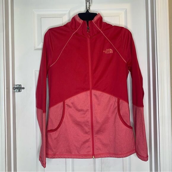The North Face 100 Cinder Full Zip Jacket Rose Red Pink Size Medium - Picture 1 of 10
